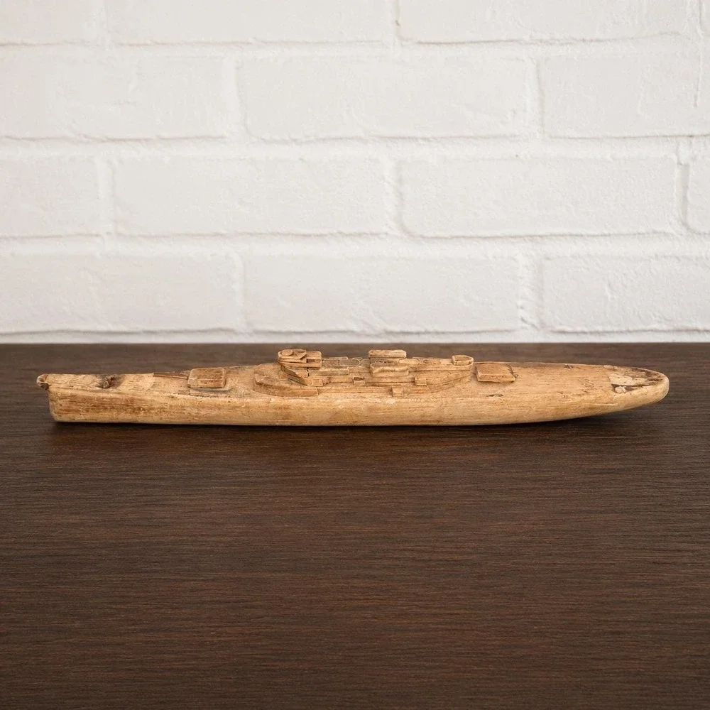 American Vintage hand carved